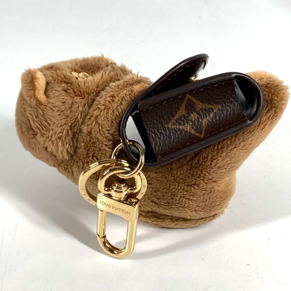 LOUIS VUITTON M01561 Monogram Cat Accessory Bag Charm - LV Cute Keychain Canv... - Picture 4 of 12